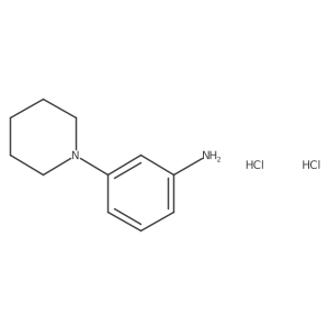 1-(3-Aminophenyl)piperidine dihydrochloride结构式