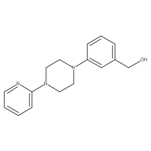 {3-[4-(Pyridin-2-yl)piperazin-1-yl]phenyl}methanol结构式