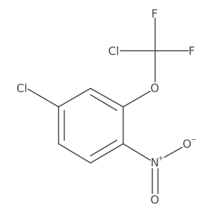 4-Chloro-2-[chloro(difluoro)-methoxy]-1-nitro-benzene Structure