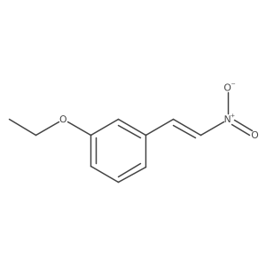 1-Ethoxy-3-(2-nitroethenyl)benzene Structure