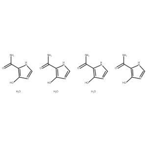 5-Hydroxyimidazole 4-carboxamide hydrate结构式