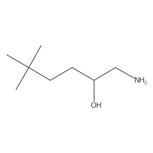 1-Amino-5,5-dimethylhexan-2-ol Structure