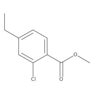 Methyl 2-chloro-4-ethylbenzoate Structure