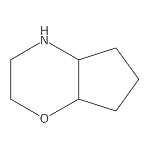 (4aS,7aS)-Octahydrocyclopenta[b]morpholine Structure