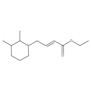 ethyl (2E)-4-(2,3-dimethylpiperidin-1-yl)but-2-enoate结构式