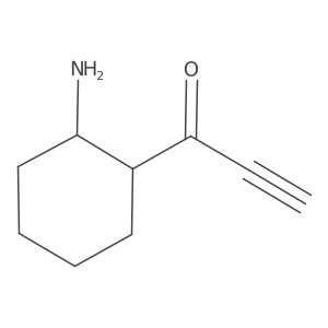 1-(2-Aminocyclohexyl)prop-2-yn-1-one Structure
