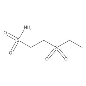 2-(Ethanesulfonyl)ethane-1-sulfonamide结构式