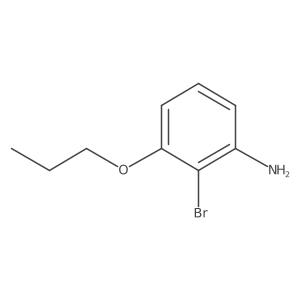 2-Bromo-3-propoxyaniline Structure