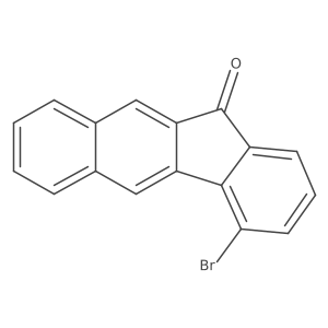 4-Bromo-11H-benzo[b]fluoren-11-one结构式