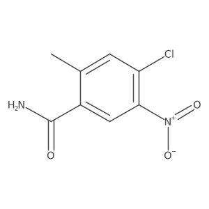 4-Chloro-2-methyl-5-nitrobenzamide Structure