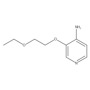 3-(2-Ethoxyethoxy)pyridin-4-amine Structure