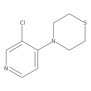 4-(3-Chloropyridin-4-yl)thiomorpholine Structure