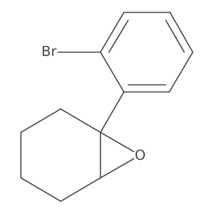 1-(2-Bromophenyl)-7-oxabicyclo[4.1.0]heptane结构式