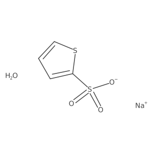 Sodium thiophene-2-sulfonate hydrate结构式