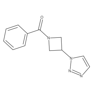 1-(1-benzoylazetidin-3-yl)-1H-1,2,3-triazole Structure