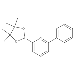 6-Phenylpyrazin-2-ylboronic acid pinacol ester Structure