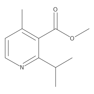 Methyl 2-isopropyl-4-methylnicotinate Structure