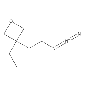 3-(2-Azidoethyl)-3-ethyloxetane结构式