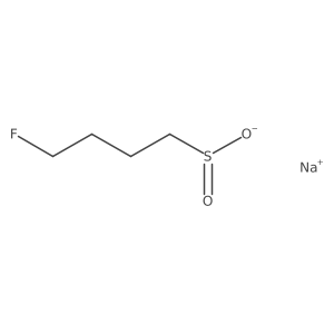Sodium 4-fluorobutane-1-sulfinate Structure