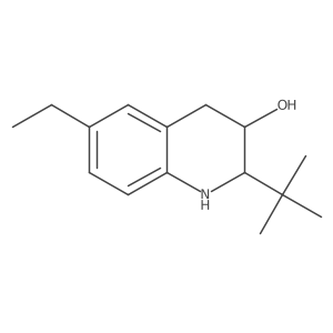 2-Tert-butyl-6-ethyl-1,2,3,4-tetrahydroquinolin-3-ol Structure