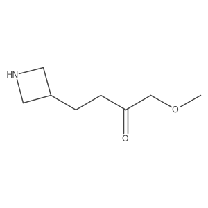 4-(Azetidin-3-yl)-1-methoxybutan-2-one结构式
