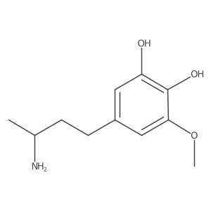 5-[(3R)-3-aminobutyl]-3-methoxybenzene-1,2-diol Structure