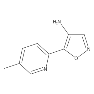 5-(5-Methylpyridin-2-yl)-1,2-oxazol-4-amine结构式