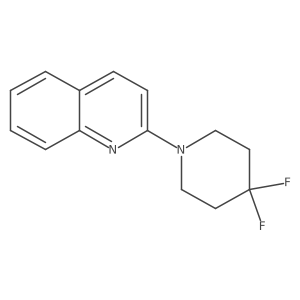 2-(4,4-Difluoropiperidin-1-yl)quinoline Structure