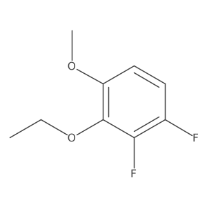 2-Ethoxy-3,4-difluoro-1-methoxybenzene Structure