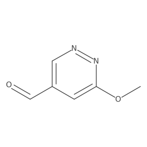 6-Methoxypyridazine-4-carbaldehyde结构式