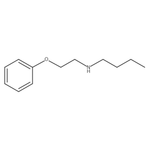 Butyl(2-phenoxyethyl)amine结构式