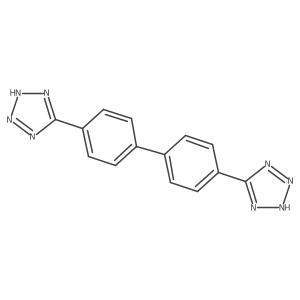 5-[4'-(1H-1,2,3,4-tetrazol-5-yl)-[1,1'-biphenyl]-4-yl]-1H-1,2,3,4-tetrazole Structure