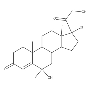 6beta,21-Dihydroxymedroxyprogesterone Structure
