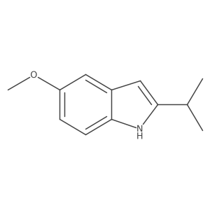 2-Isopropyl-5-methoxyindole Structure
