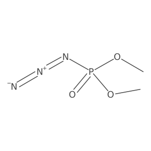 Phosphorazidic acid dimethyl ester Structure