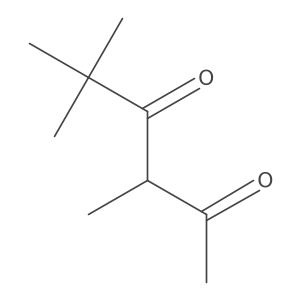 3,5,5-Trimethylhexane-2,4-dione结构式