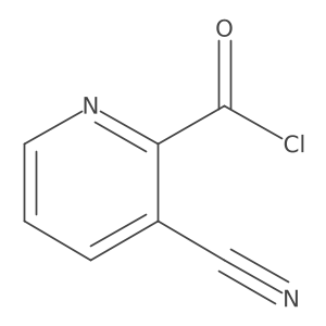 3-Cyanopicolinoyl chloride Structure