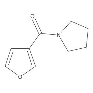 1-(3-Furanylcarbonyl)pyrrolidine Structure