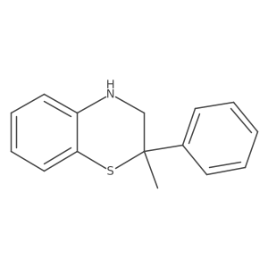 3,4-Dihydro-2-methyl-2-phenyl-2H-1,4-benzothiazine Structure