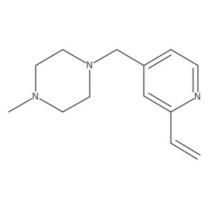 1-[(2-Ethenyl-4-pyridinyl)methyl]-4-methylpiperazine Structure