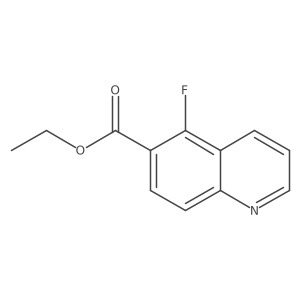 5-Fluoro-quinoline-6-carboxylic acid ethyl ester Structure