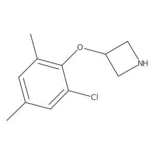 3-(2-Chloro-4,6-dimethylphenoxy)azetidine Structure