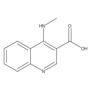 4-(Methylamino)quinoline-3-carboxylic acid结构式