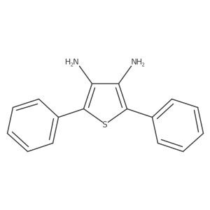 2,5-Diphenylthiophene-3,4-diamine Structure
