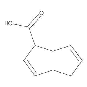 Cycloocta-2,6-diene-1-carboxylic acid Structure