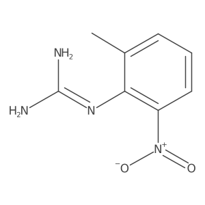 1-(2-Methyl-6-nitrophenyl)guanidine结构式