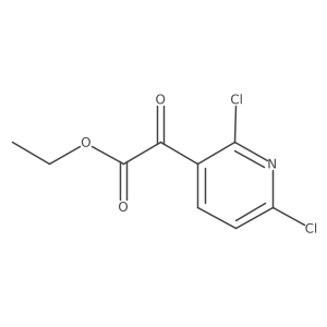 Ethyl 2-(2,6-dichloropyridin-3-YL)-2-oxoacetate Structure