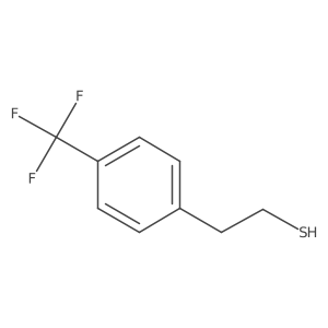 2-[4-(Trifluoromethyl)phenyl]ethanethiol Structure