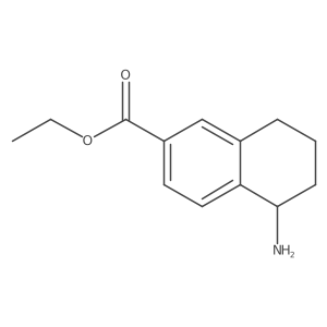 Ethyl 5-amino-5,6,7,8-tetrahydronaphthalene-2-carboxylate Structure