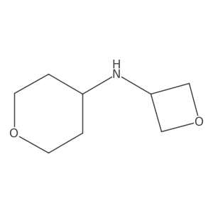 N-(oxetan-3-yl)oxan-4-amine Structure
